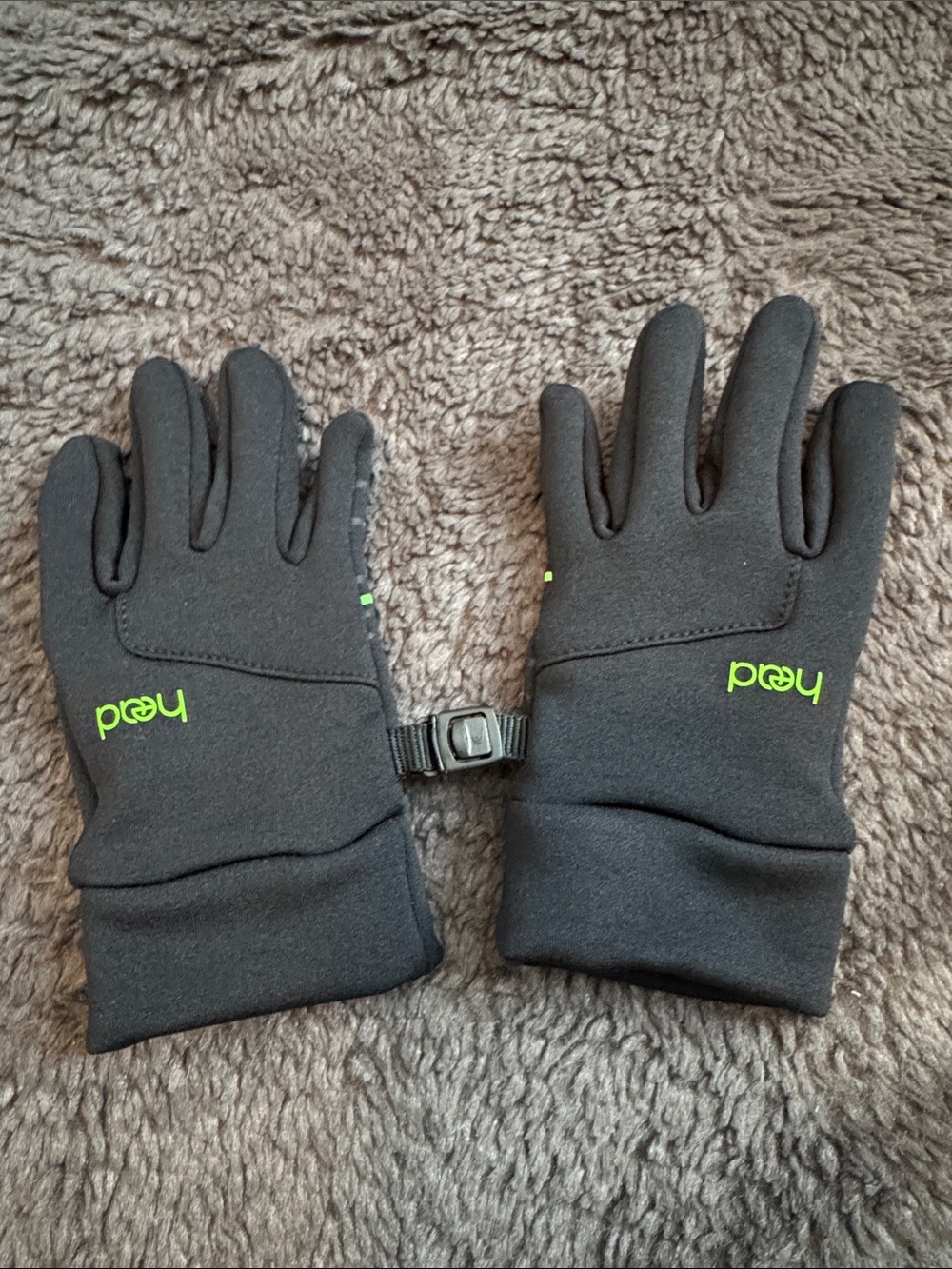 Head brand Kids Black Gloves